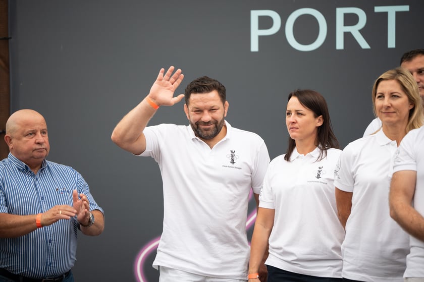 Olimpijczycy w strefie kibica w Porcie Węglowym